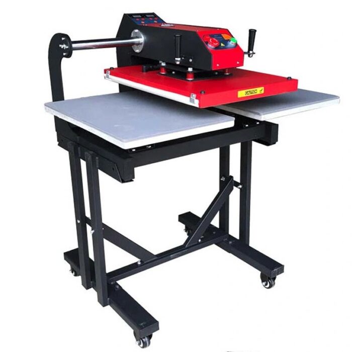 Upper Slide Double Station Pneumatic Heat Press Machine